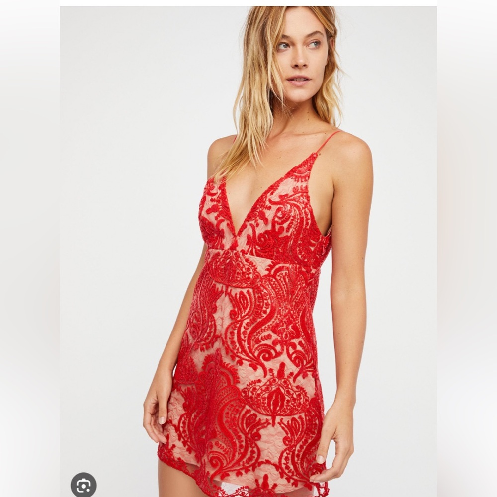 Free People Night Shimmers mini dress
